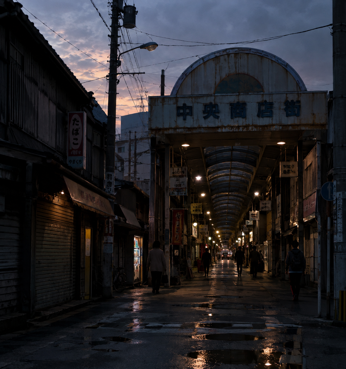 あの時の商店街
